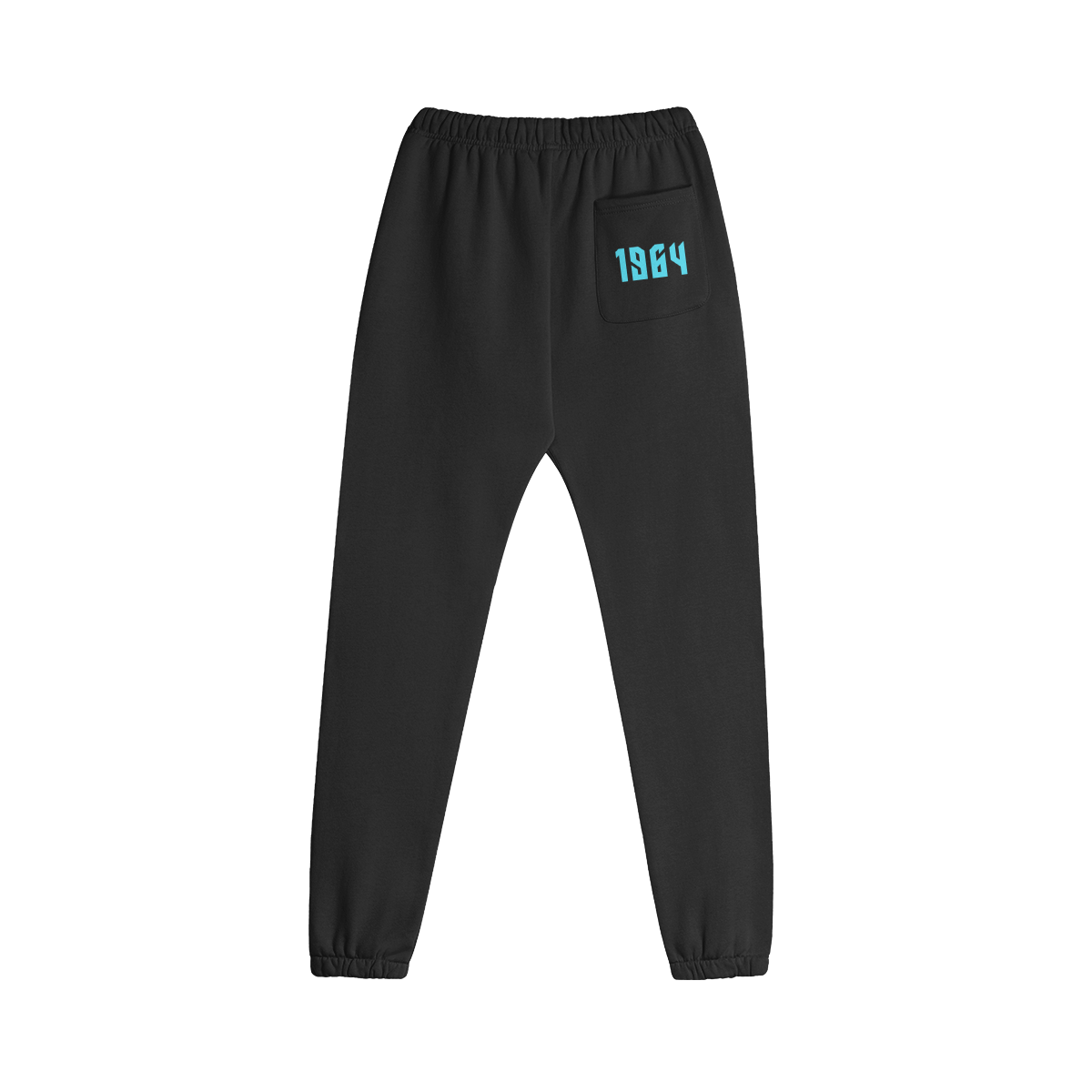 Nostalgia Sweatpants (Black/Turquoise)