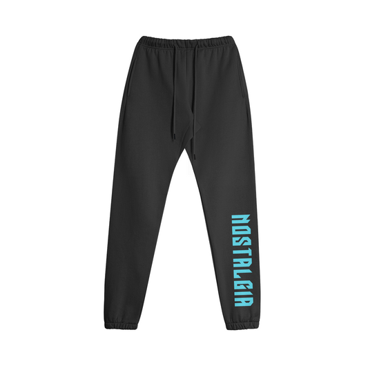 Nostalgia Sweatpants (Black/Turquoise)