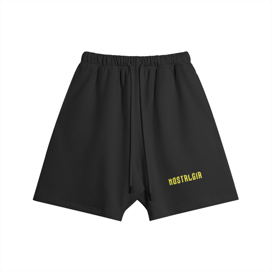 Nostalgia Oversized Shorts - Yellow