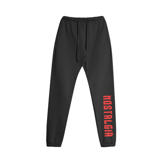 Nostalgia Sweatpants (Black/Red)